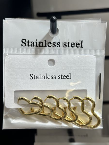 6’lı halka çelik küpe