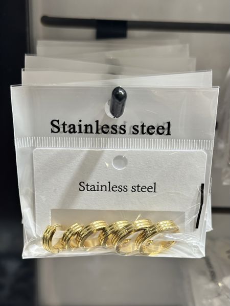 6’lı halka çelik küpe