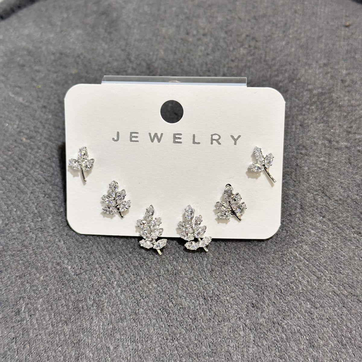 6’lı zirkon kombin küpe