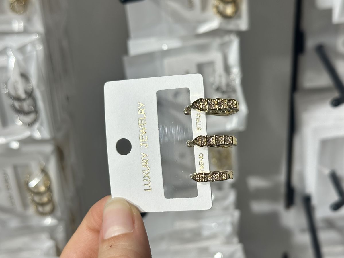 3’lü zirkon küpe